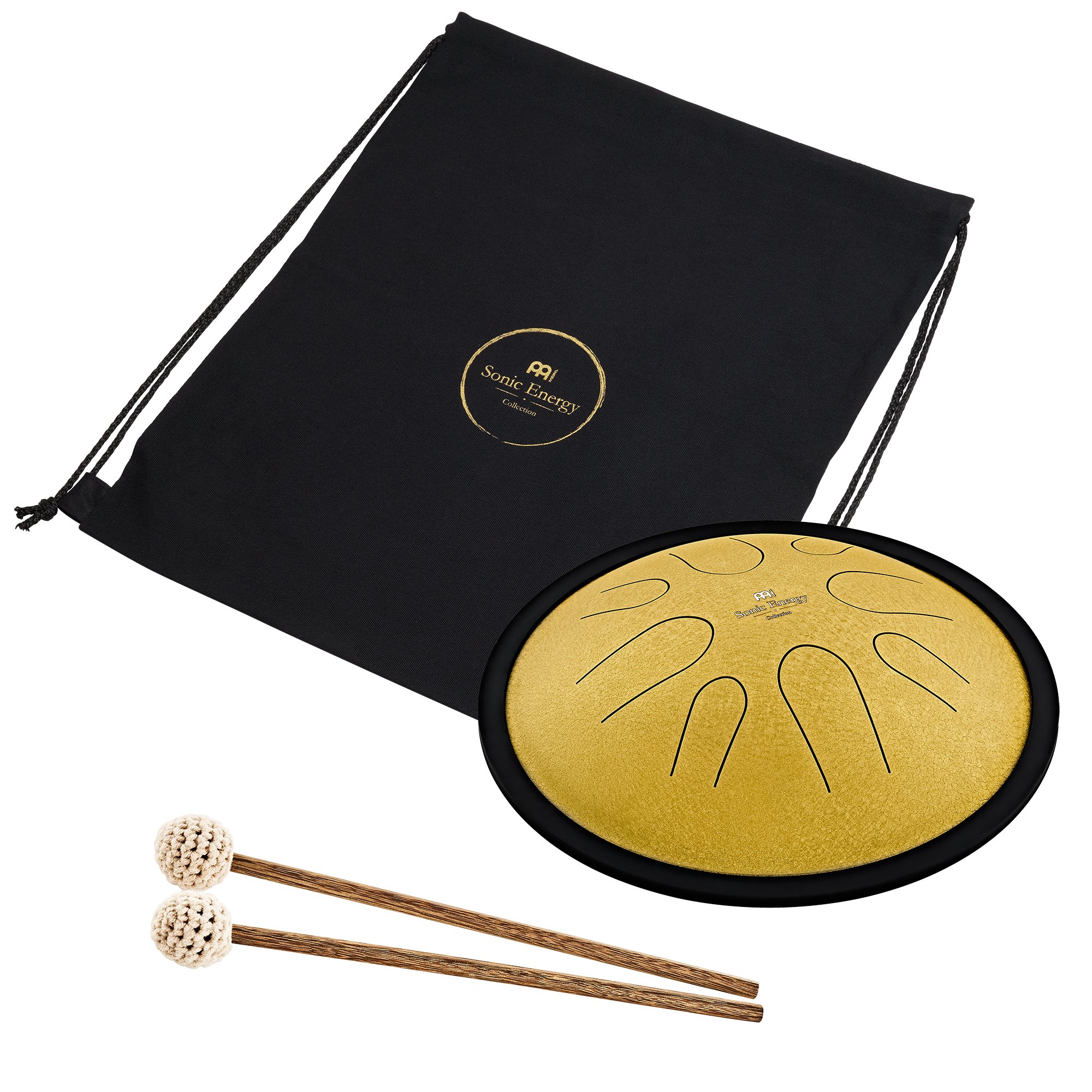 Compact Steel Tongue Drum 10" D Moll Gold - CSTD3G
